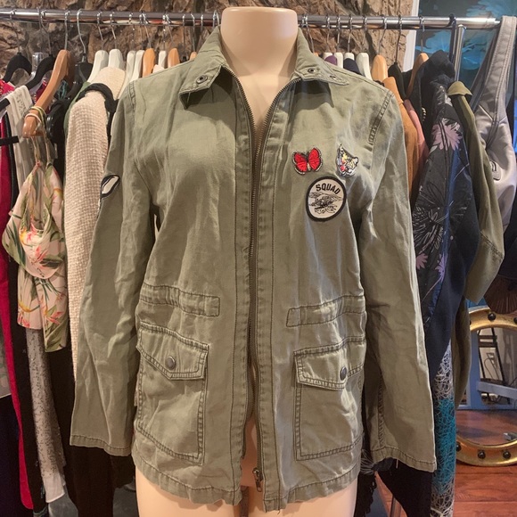 bp Jackets & Blazers - 🎊5 FOR $25 🎊 BP Army Green Jacket Size XS